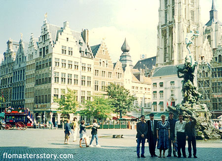 antwerp_2 Ночной Антверпен